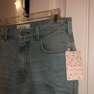 Free People Wide-Legged Jeans
